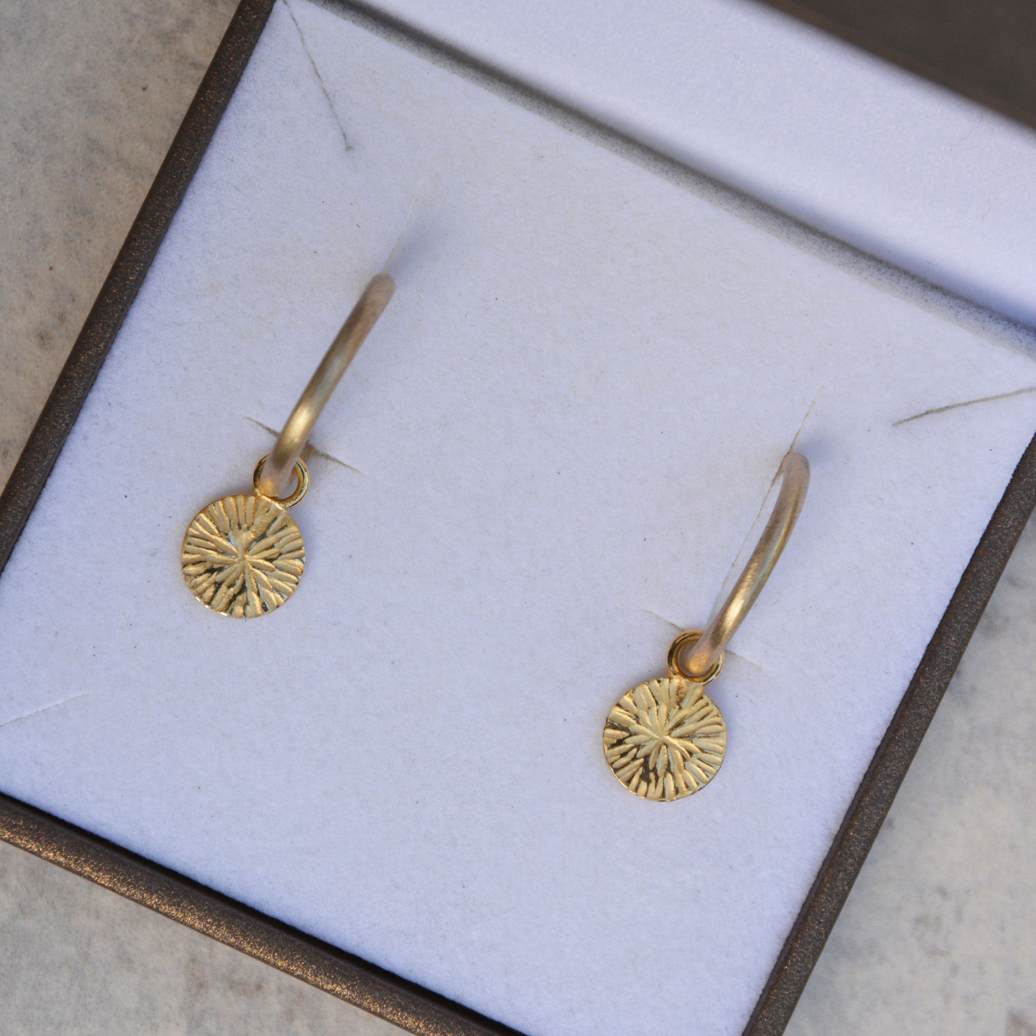 PUSTEBLUME • einhänger • gold • mini