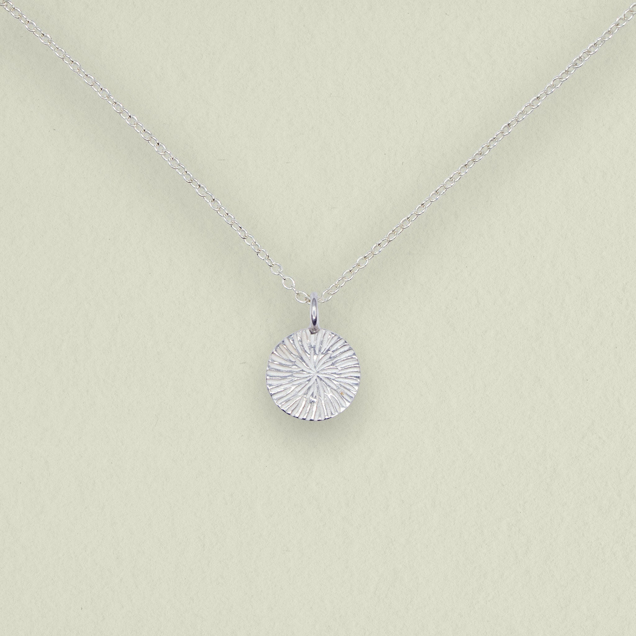 PUSTEBLUME • kette • silber • klein