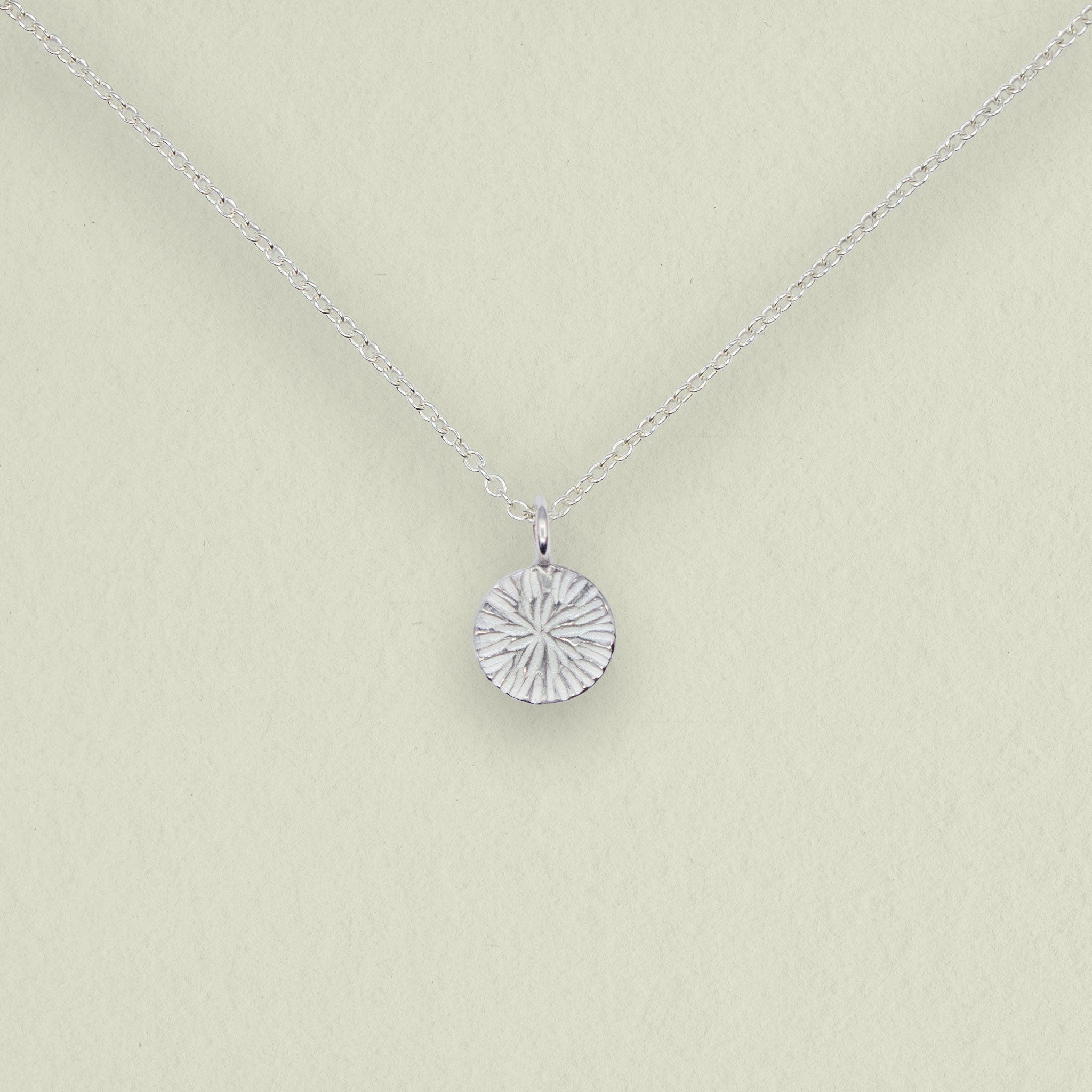 PUSTEBLUME • kette • silber • mini