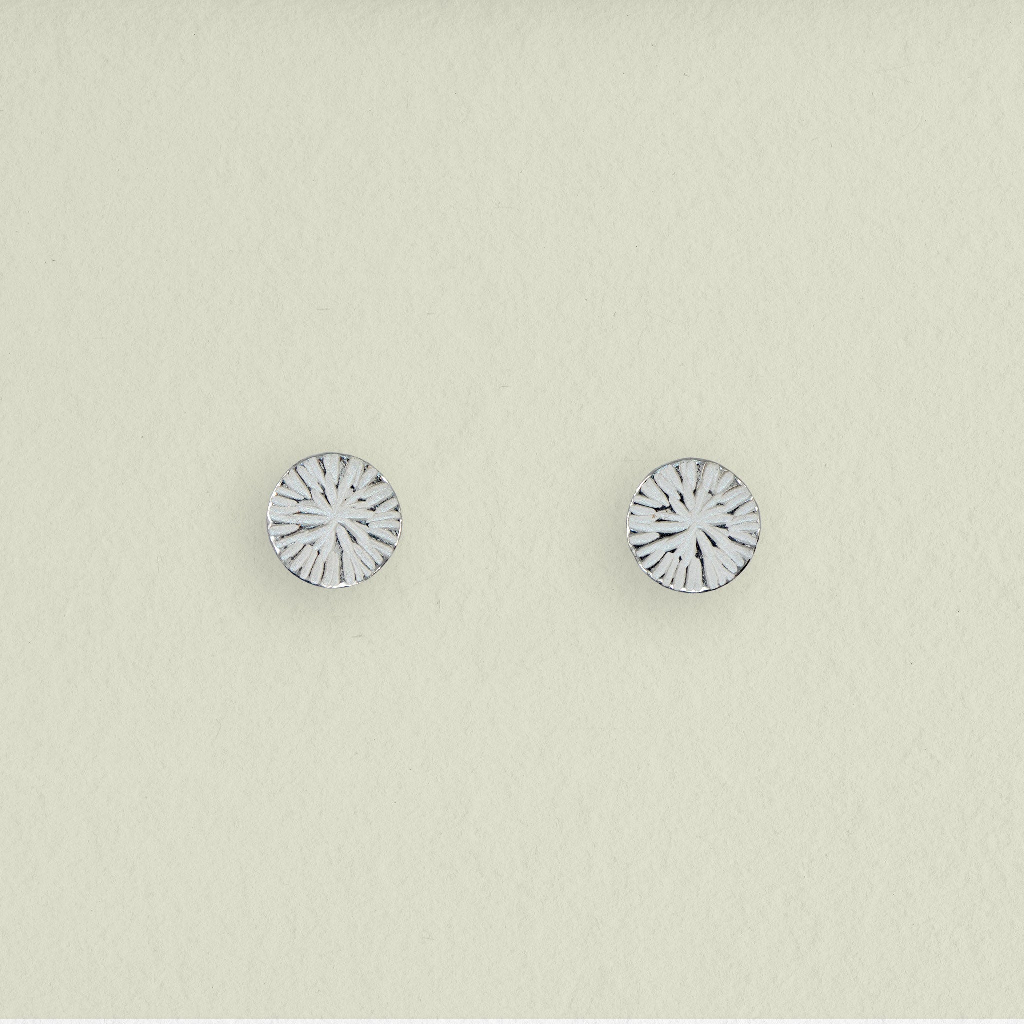 PUSTEBLUME • ohrstecker • silber • mini