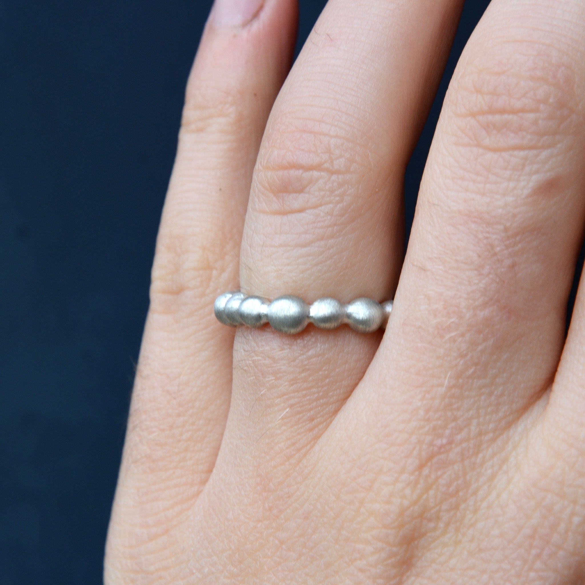BLUBBER • ring • silber
