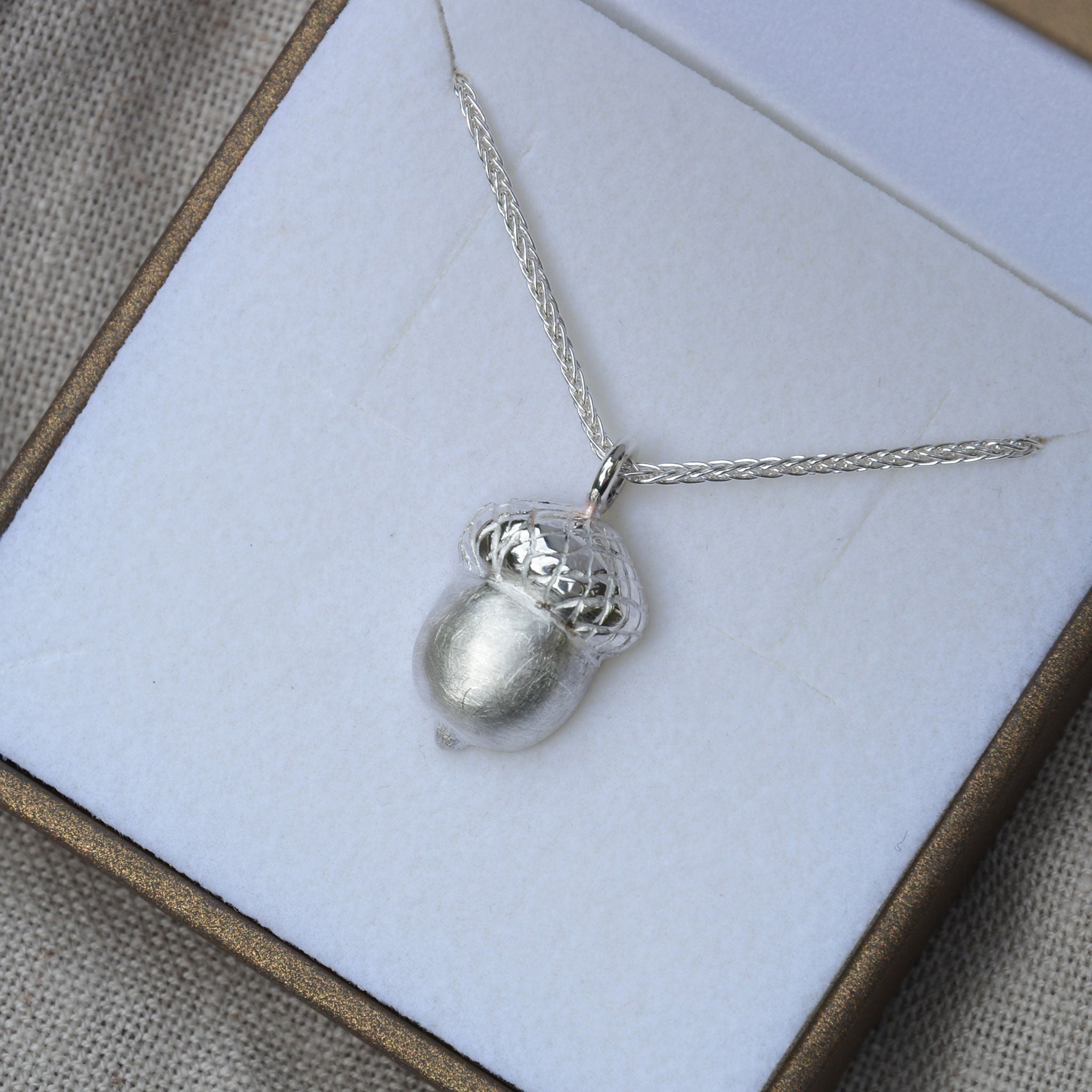 EICHEL • kette • silber