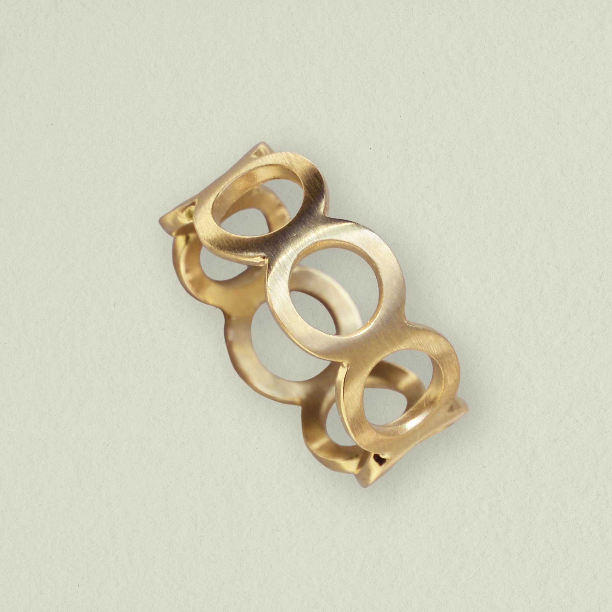 KRINGEL • ring • gold • groß