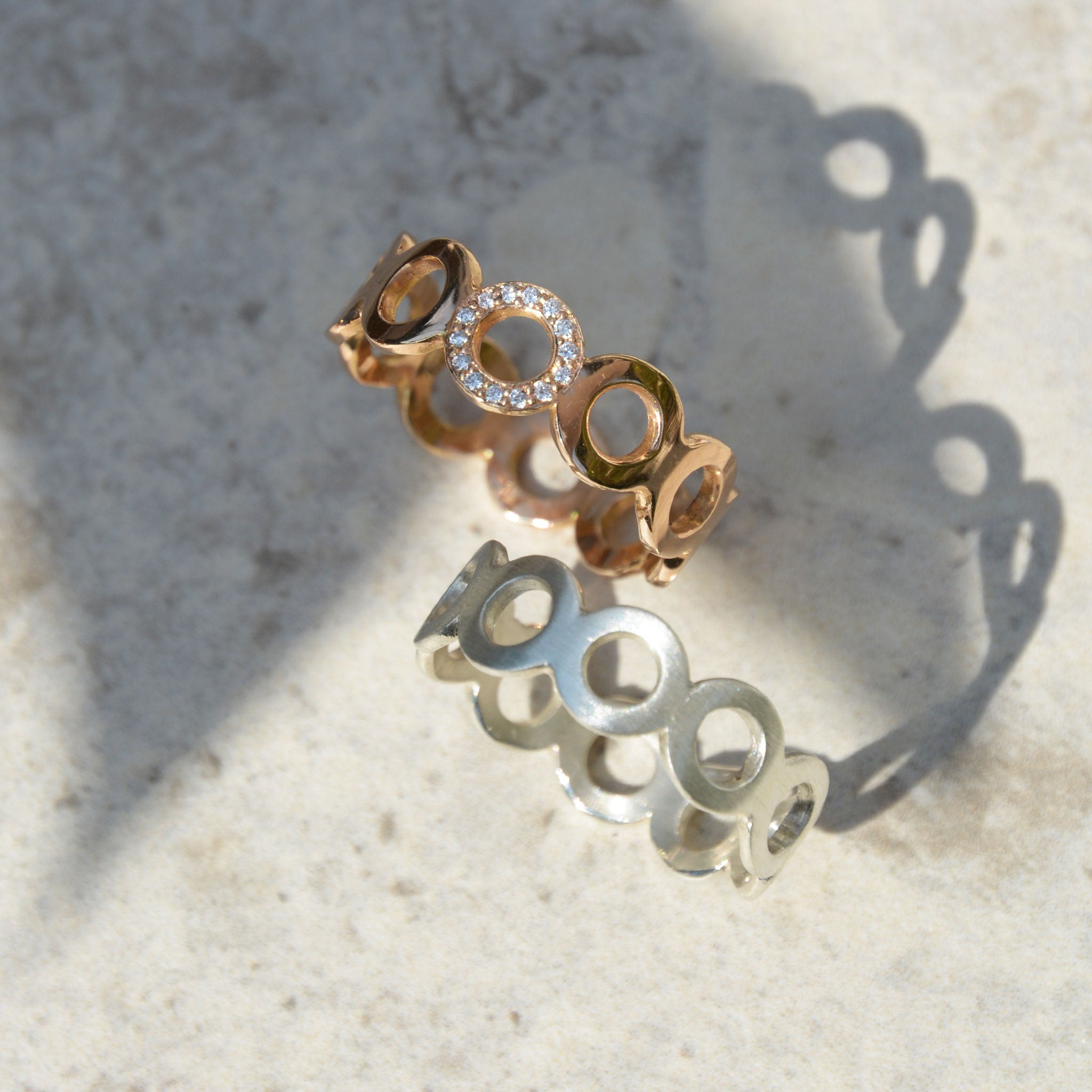 KRINGEL • ring • silber • klein