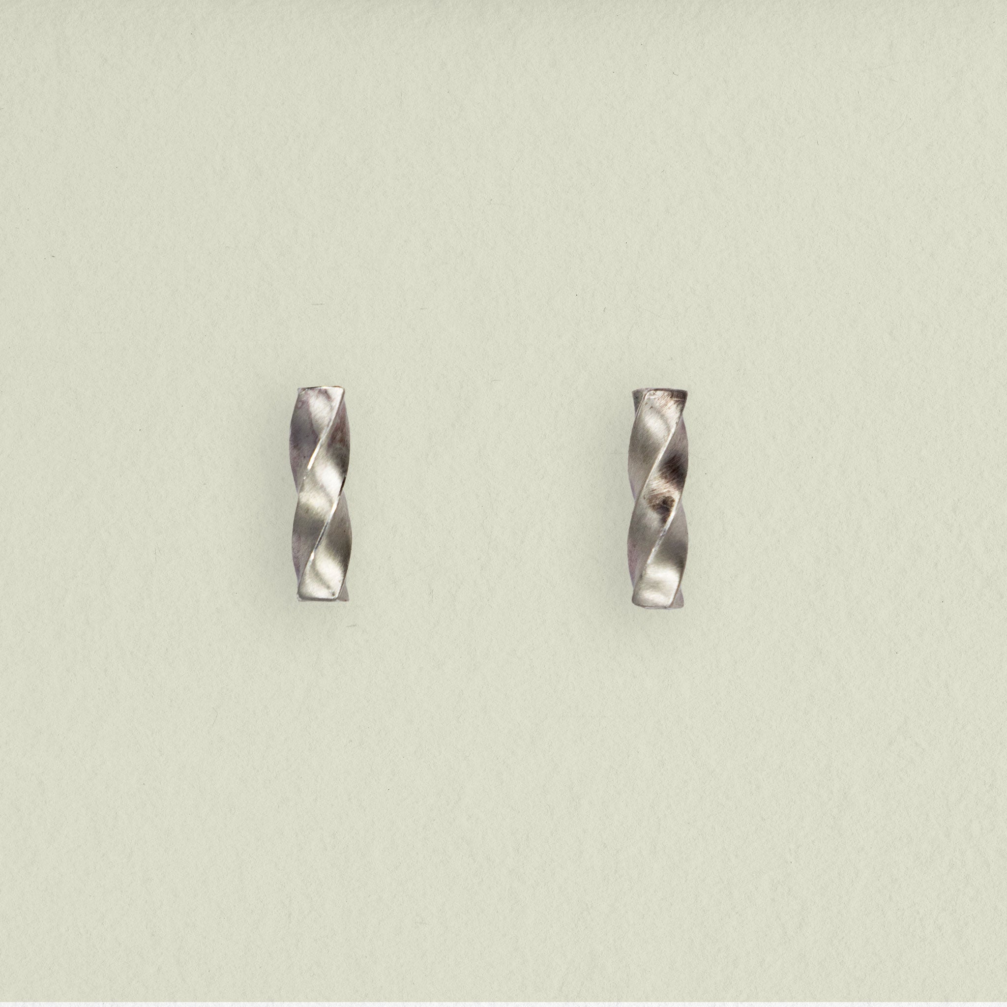 ZUCKERSTANGE • ohrstecker • silber • lang