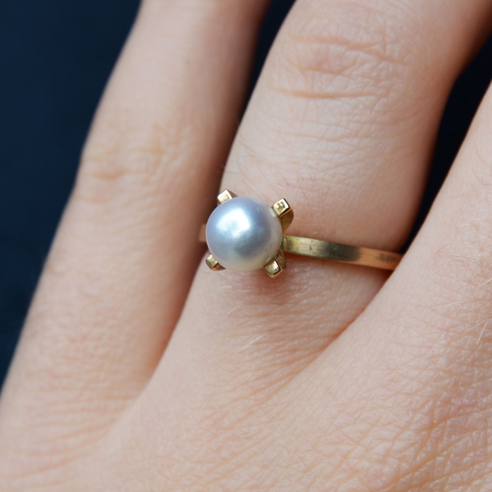 ATLAS • ring • gold • süßwasserperle