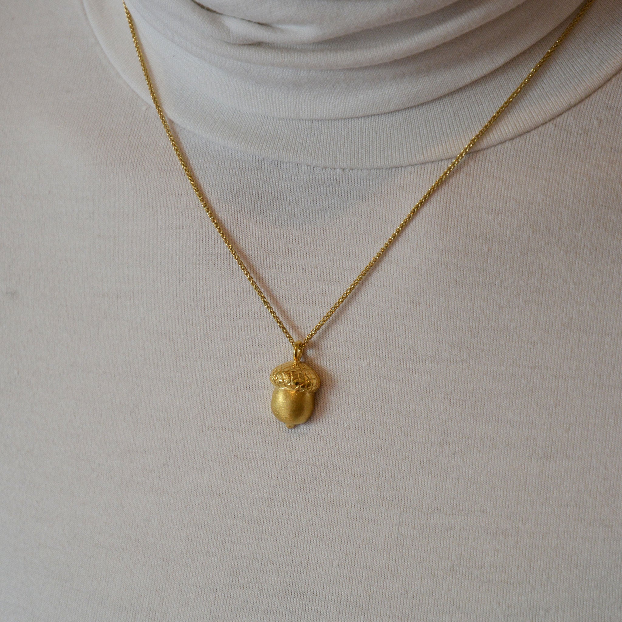 EICHEL • kette • gold