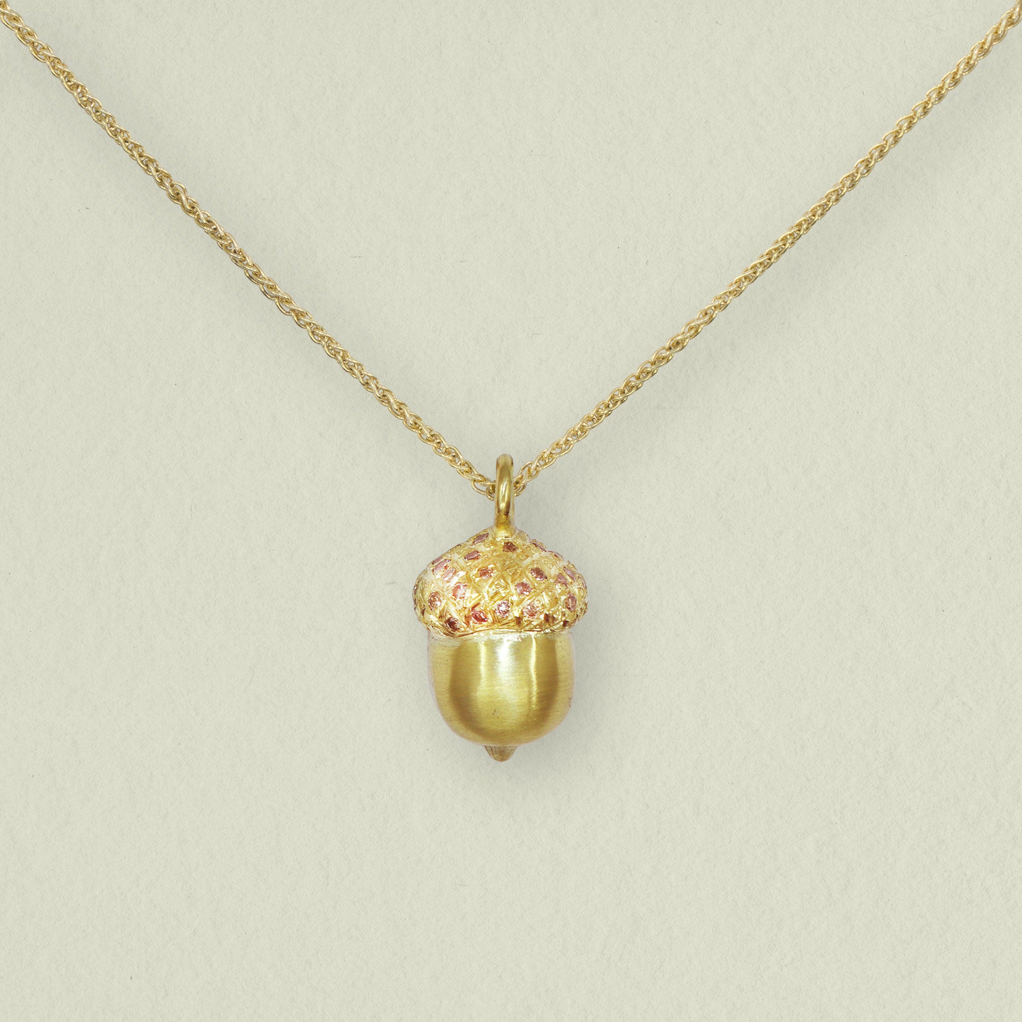 EICHEL • kette • gold • brillanten