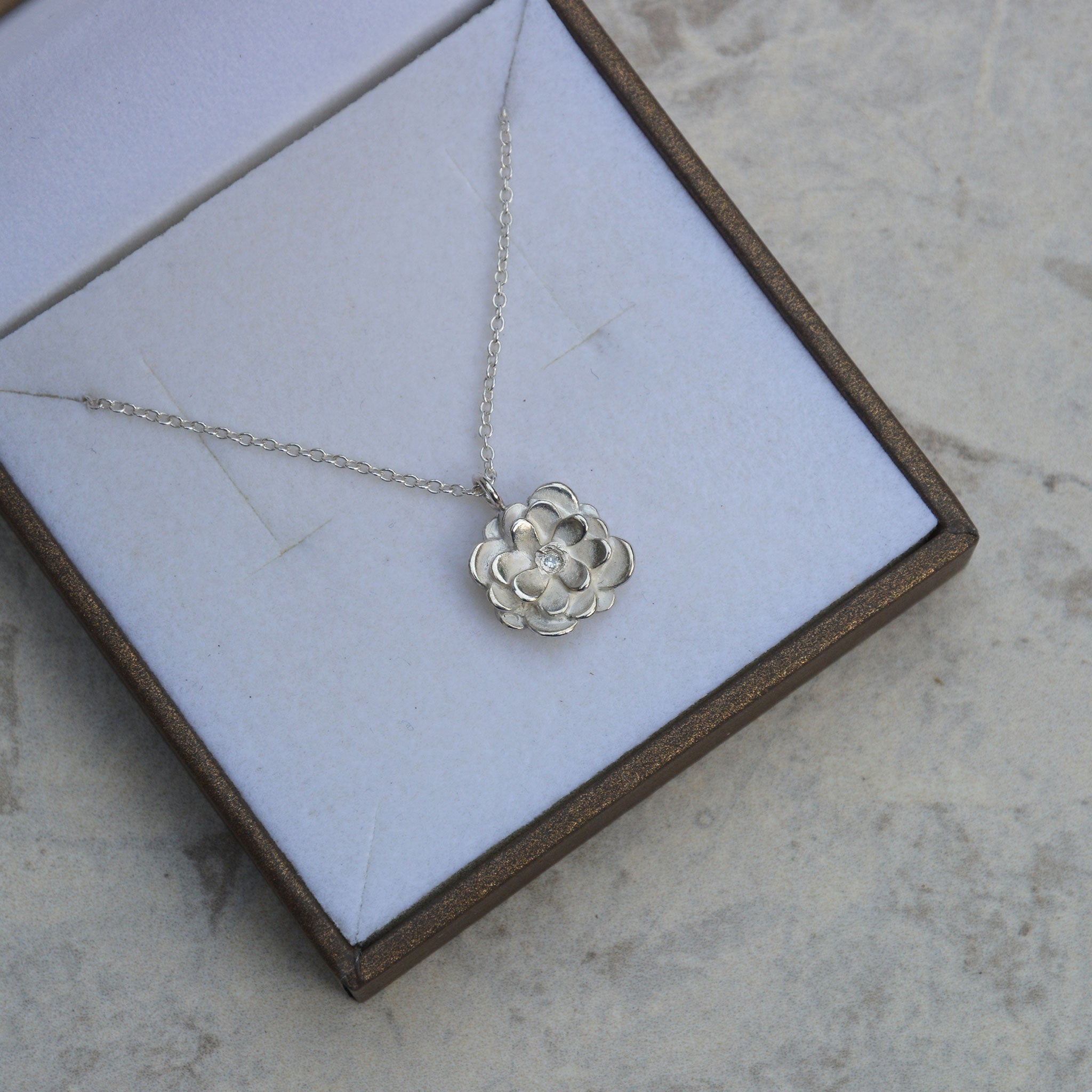 FLORA • kette • silber