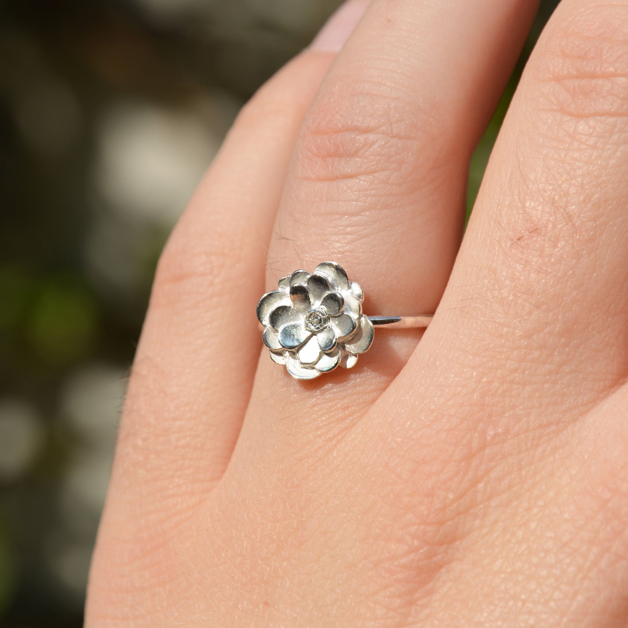 FLORA • ring • silber