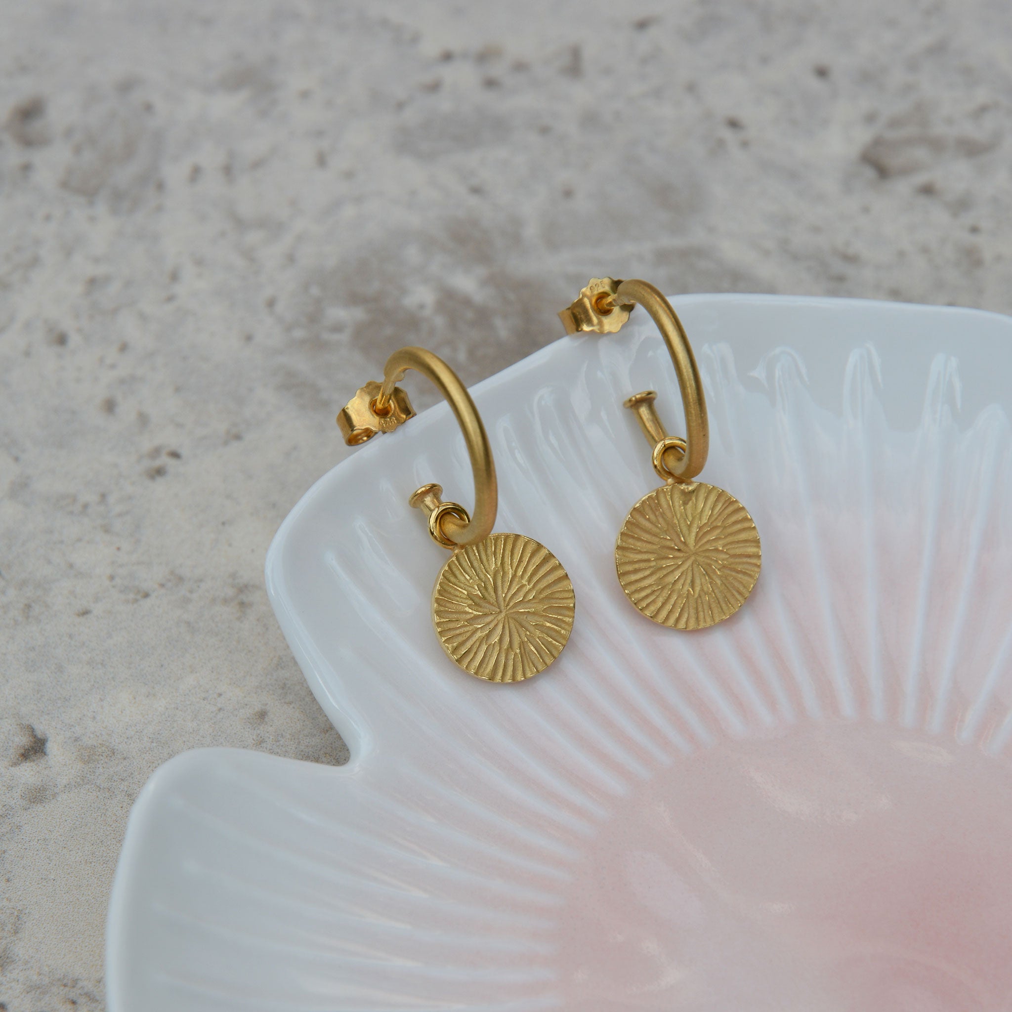 PUSTEBLUME • einhänger • gold • klein