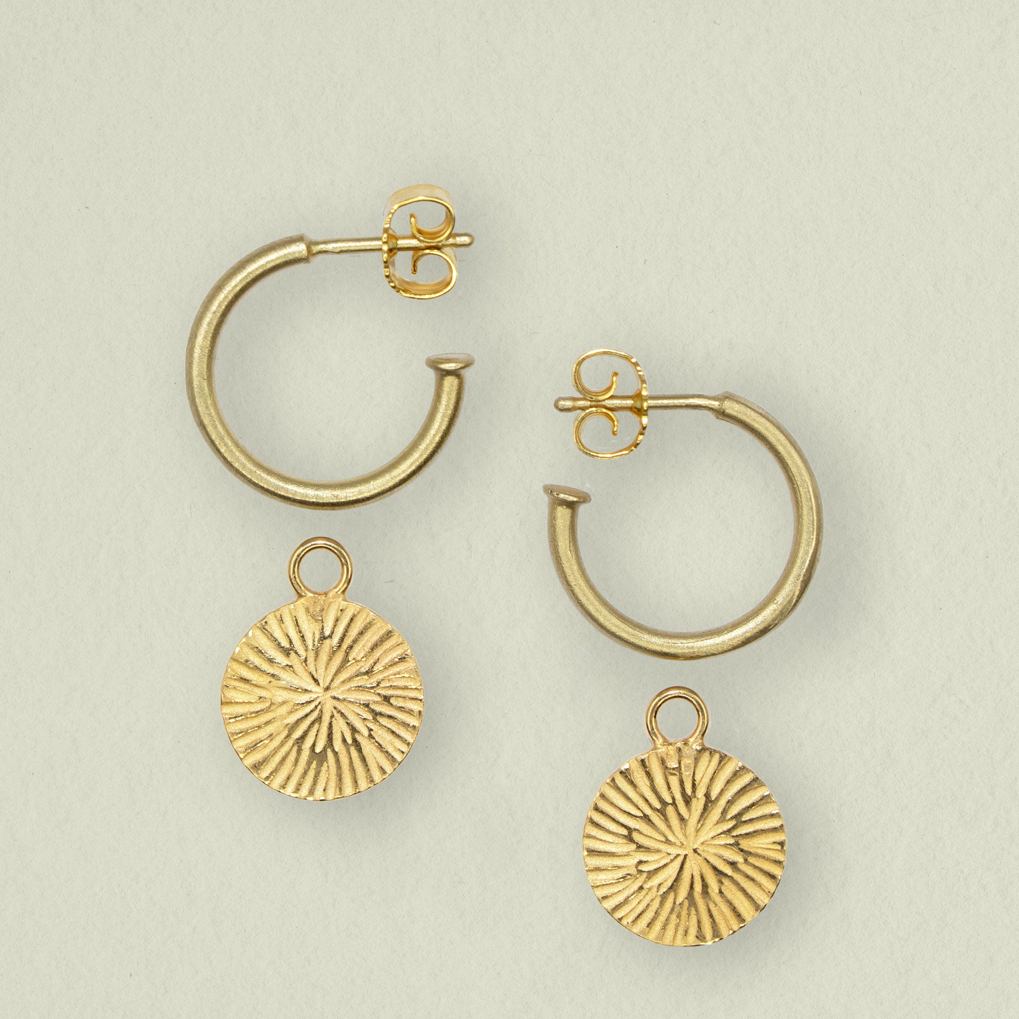 PUSTEBLUME • einhänger • gold • klein