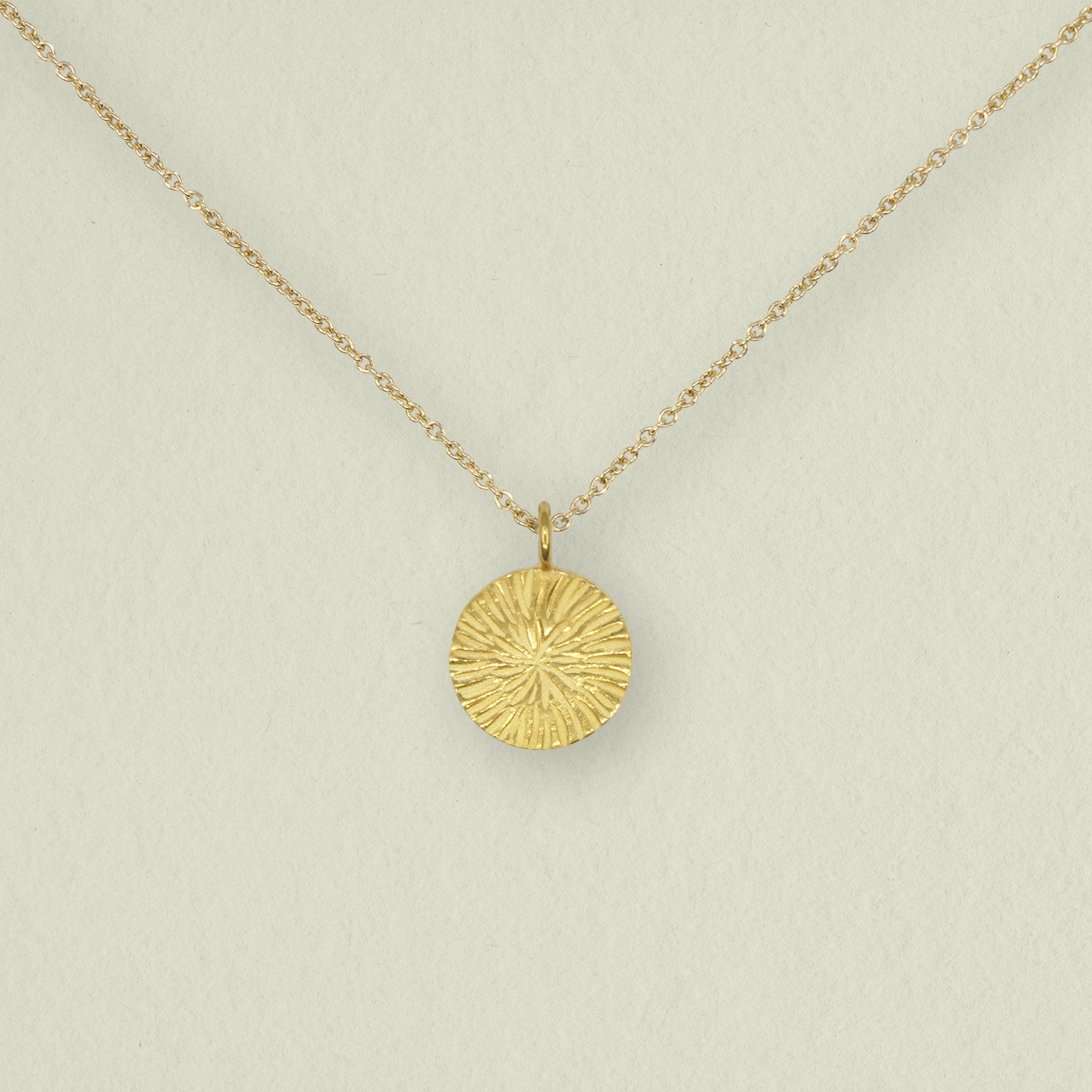 PUSTEBLUME • kette • gold • klein