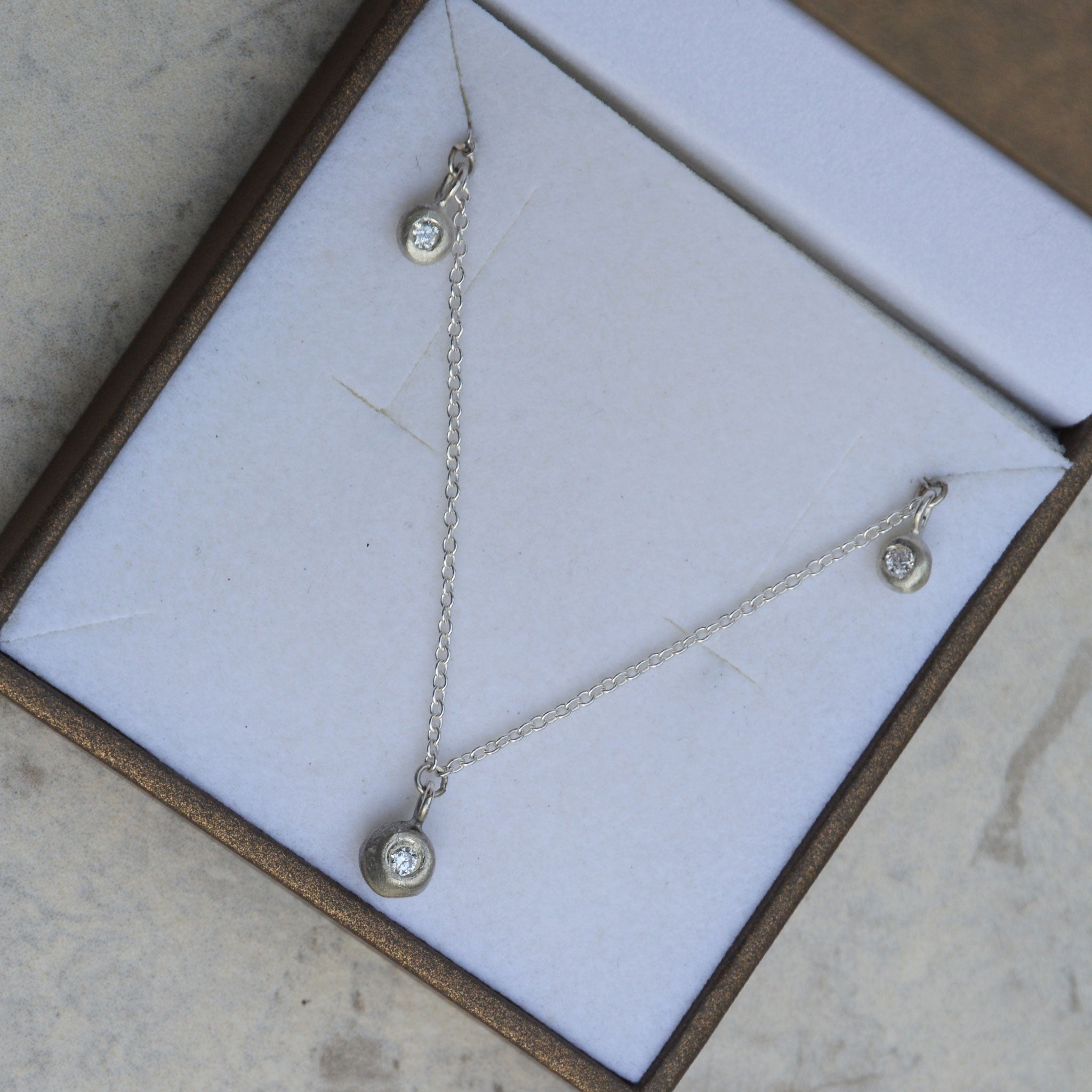 BLUBBER • kette • silber • trio