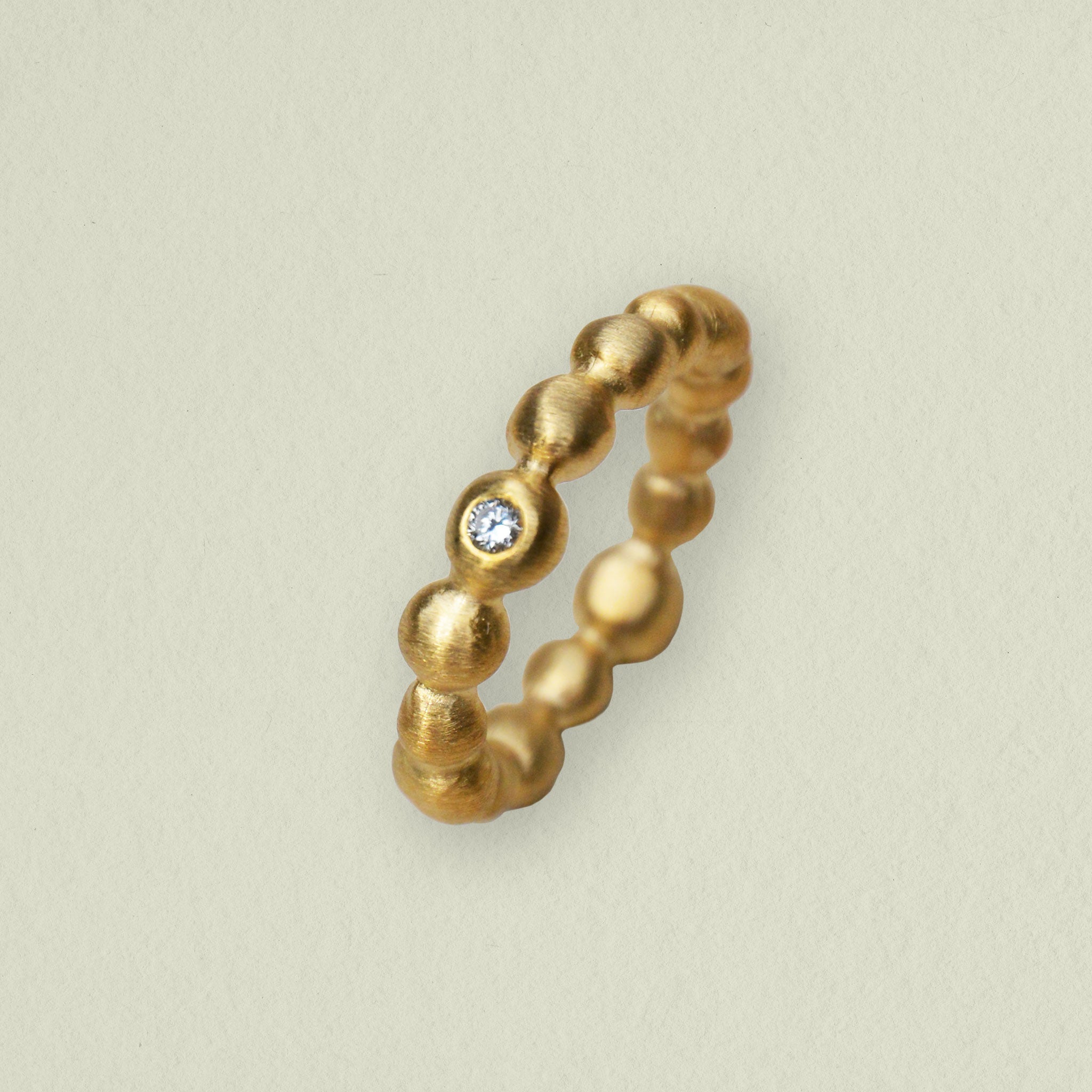 BLUBBER • ring • gold • brillant