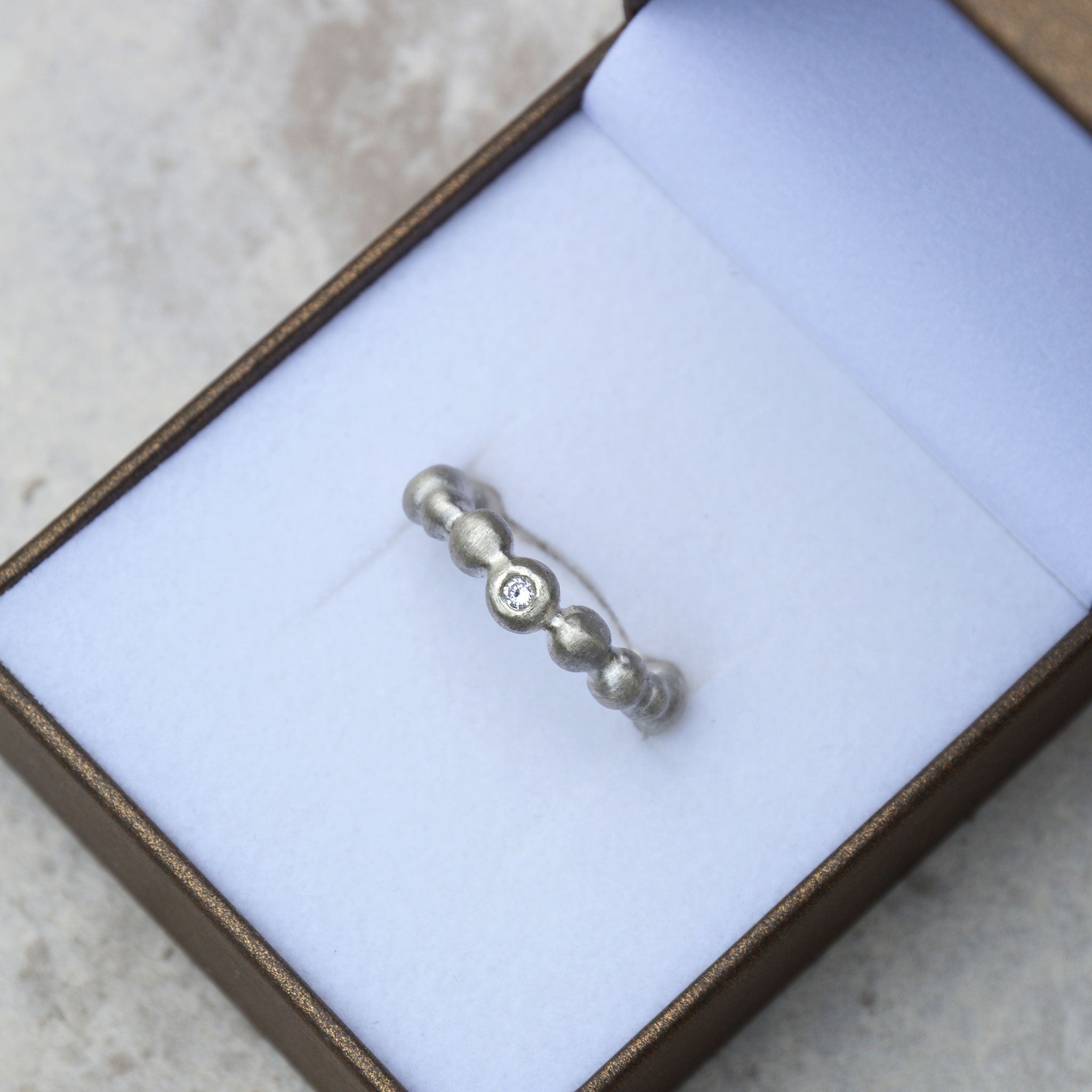 BLUBBER • ring • silber • brillant