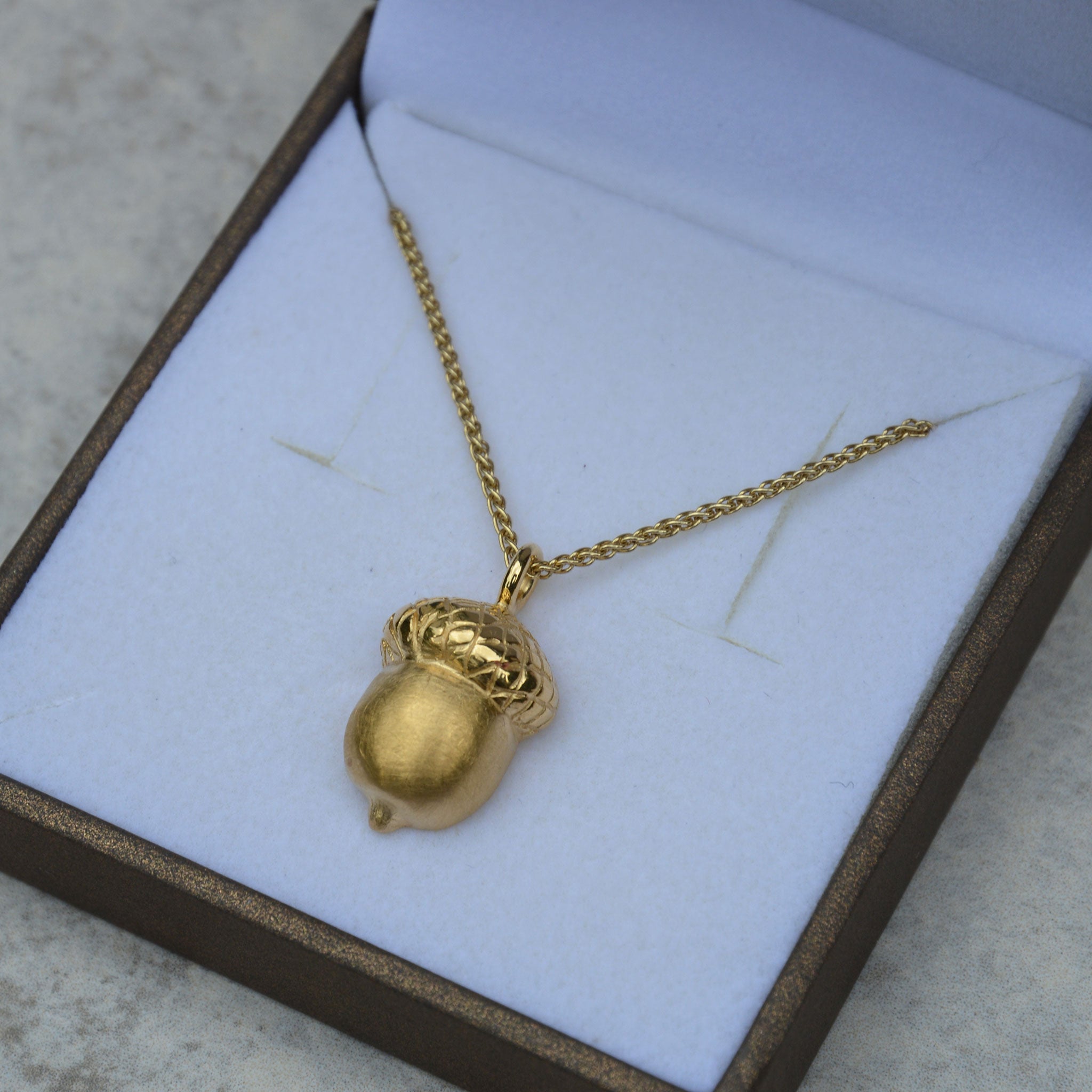 EICHEL • kette • gold