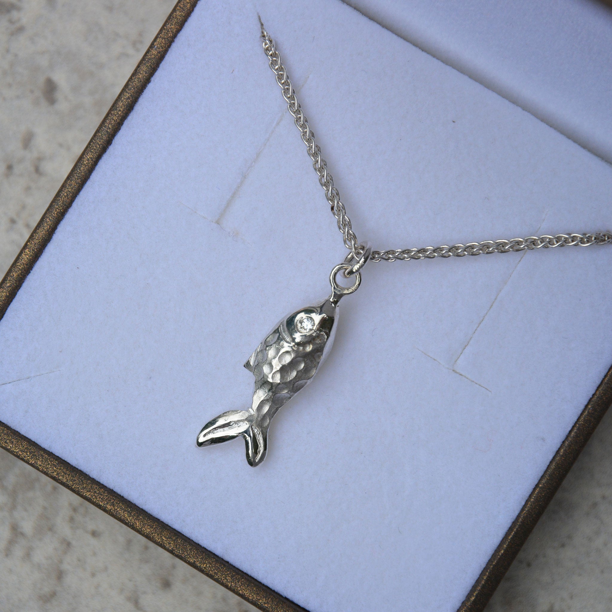 GOLDFISCH • kette • silber