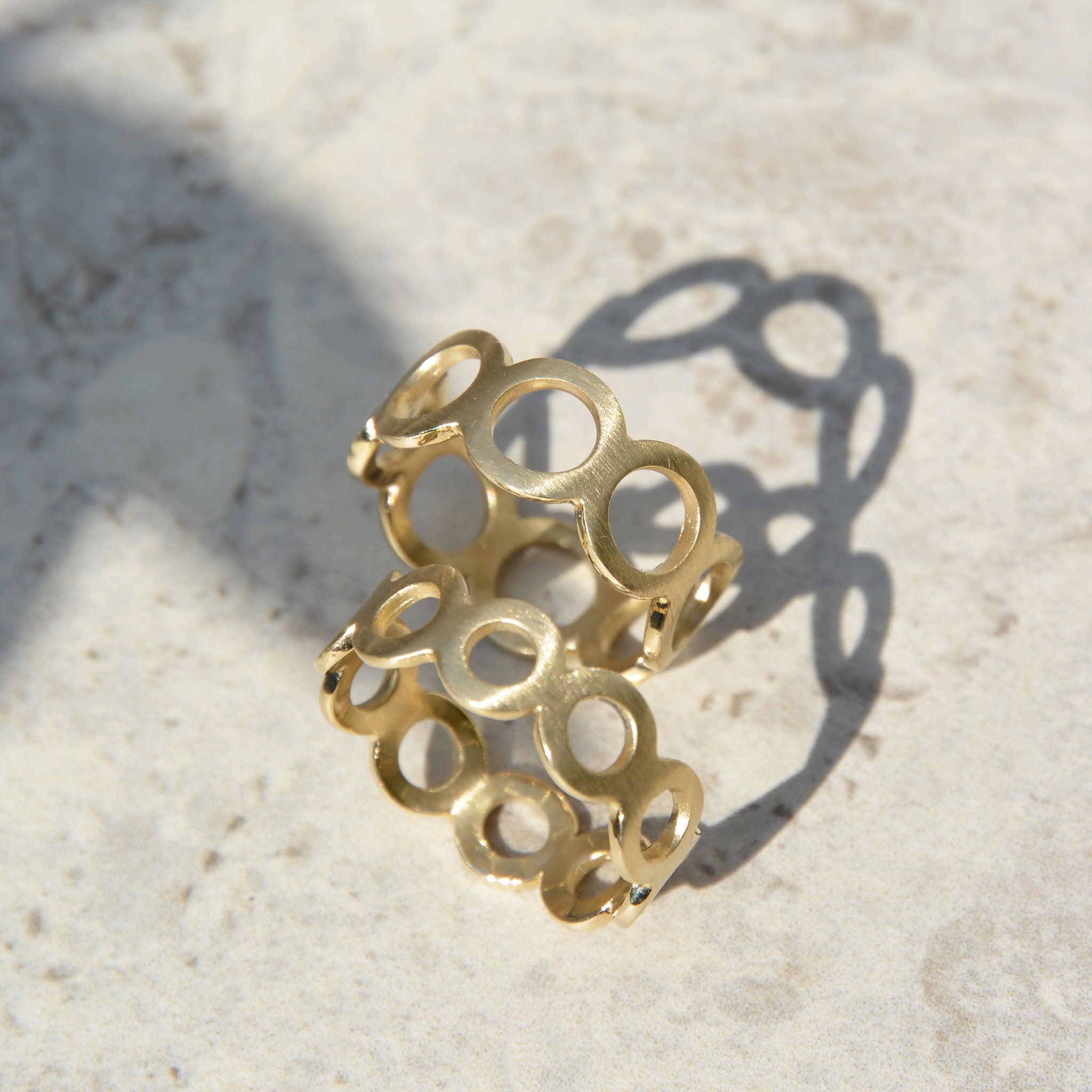 KRINGEL • ring • gold • groß