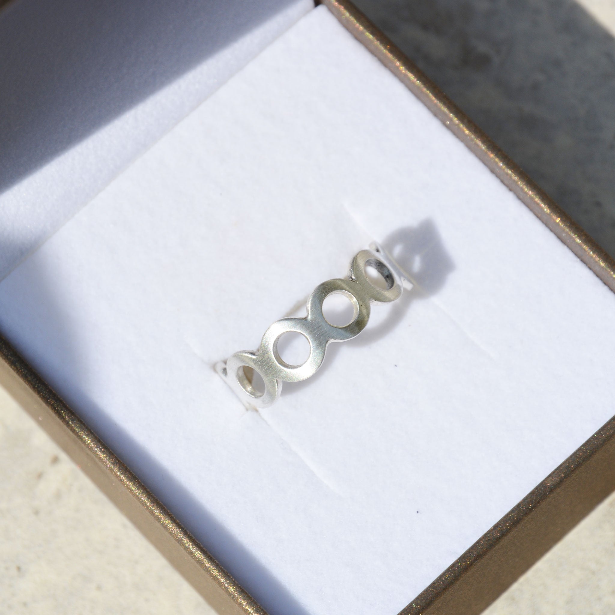 KRINGEL • ring • silber • klein