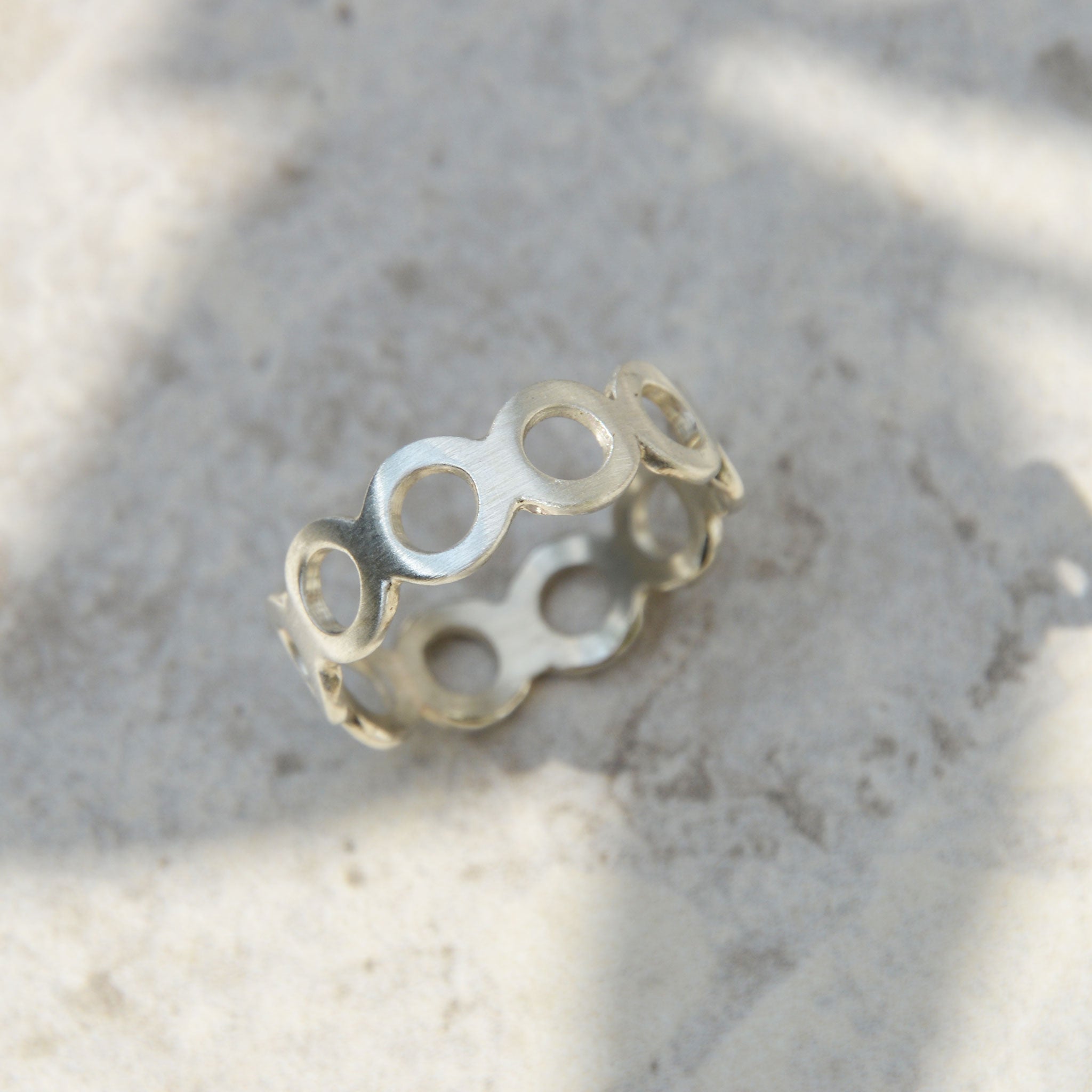 KRINGEL • ring • silber • klein