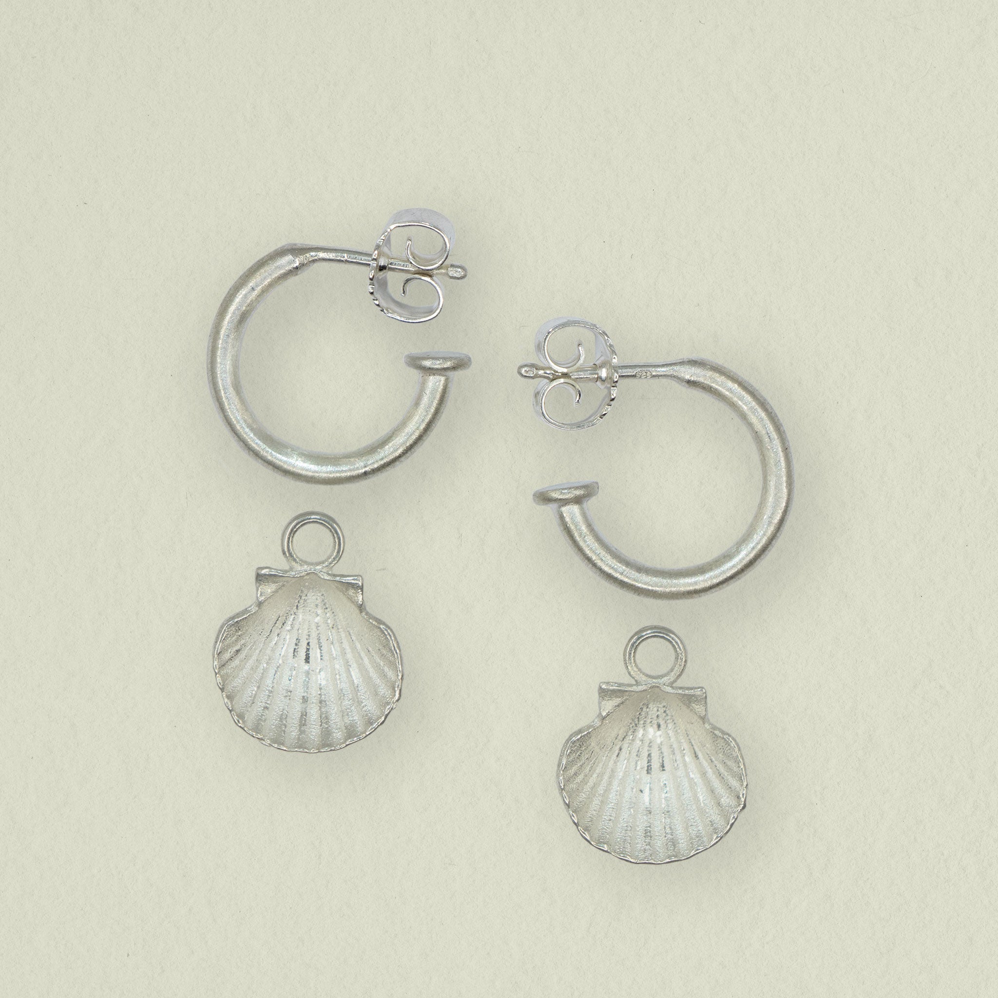 MUSCHEL • einhänger • silber