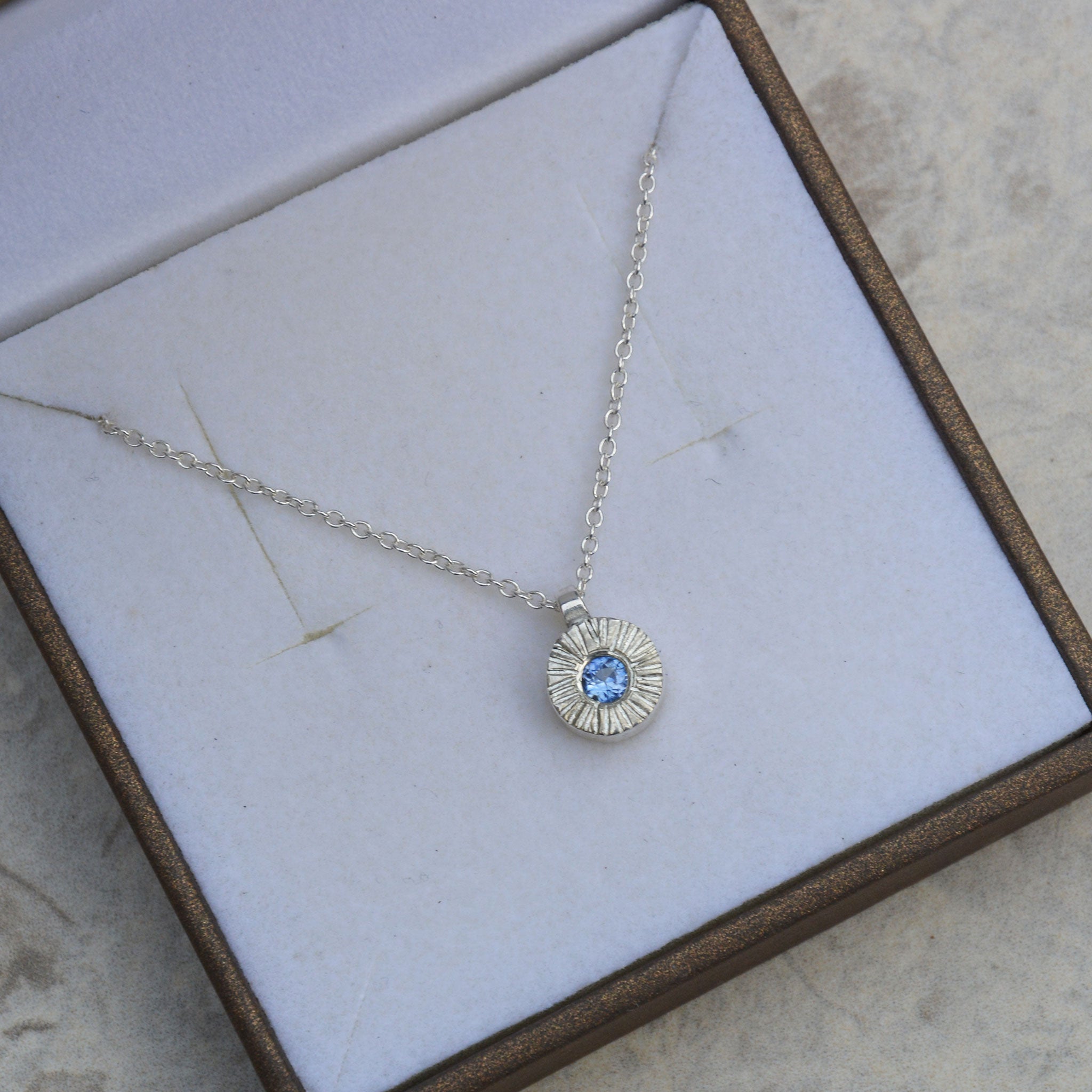 SONNE • kette • silber